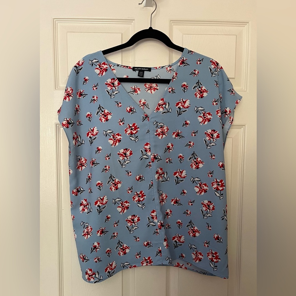 Blouse short sleeves Hilary Radley Size L